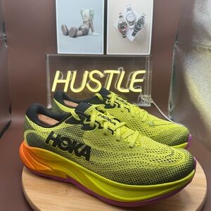 HOKA ONE ONE Rincon 4 'Yellow/Black/Orange’ Men’s Sz 11.5D